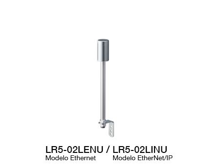 Baliza de Señalización LED Φ50 (compatible con control Ethernet / EtherNet/IP) Serie LR5-LAN