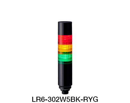 Baliza de señalización  LED Serie LR6 (Conexión rápida M12)