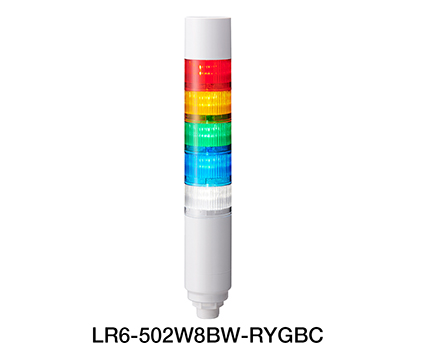 Baliza de señalización  LED Serie LR6 (Conexión rápida M12)