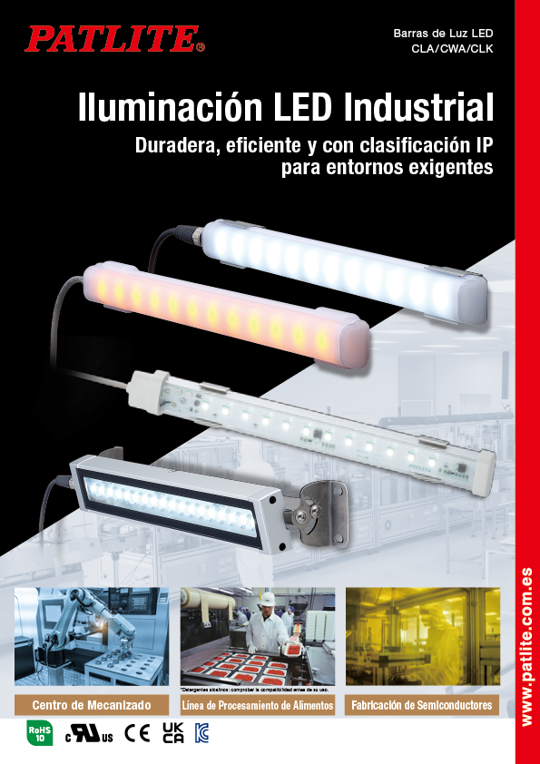 Barras de Luz LED<br>CLA/CWA/CLK